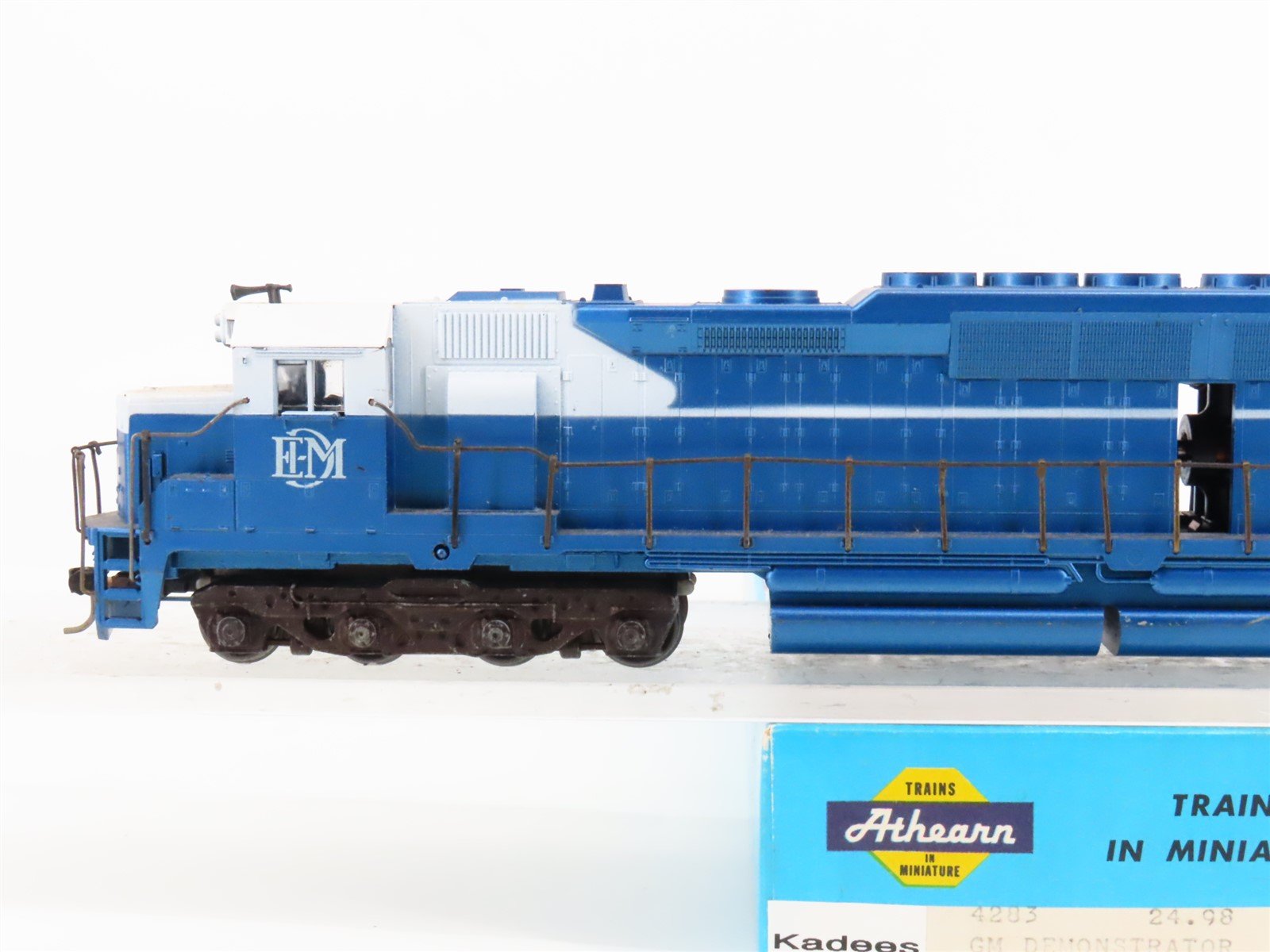 HO Scale Athearn 4283 EMD Demonstrator DD40A Diesel Locomotive