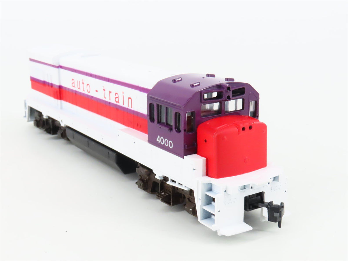 HO Scale Athearn 3485 Auto Train U33B Diesel Locomotive #4000