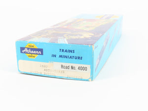 HO Scale Athearn 3485 Auto Train U33B Diesel Locomotive #4000