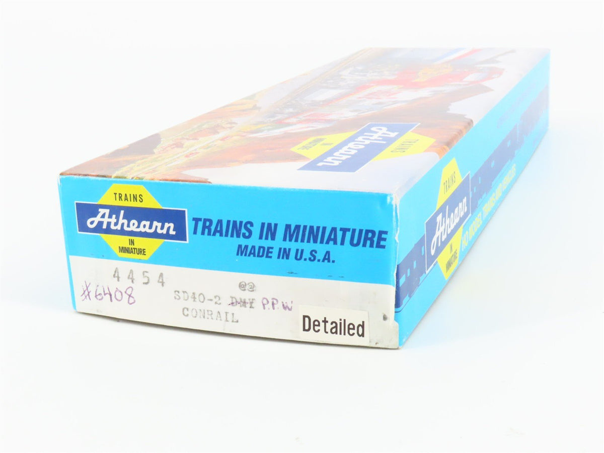 HO Scale Athearn 4454 CR Conrail SD40-2 Diesel Locomotive #6408 UNPOWERED