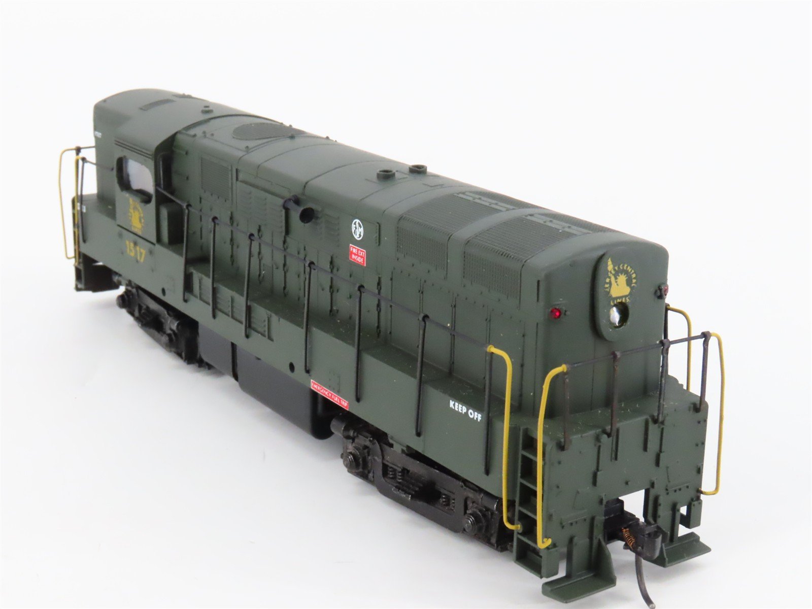 HO Scale Athearn CNJ Jersey Central H16-44 Diesel Locomotive #1517 CUSTOM