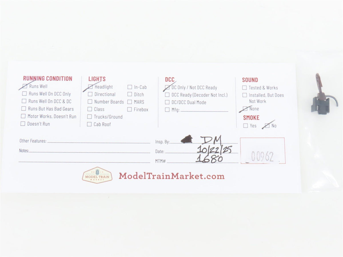 HO Scale Proto 2000 NYC New York Central E8/9A Diesel Locomotive #4044