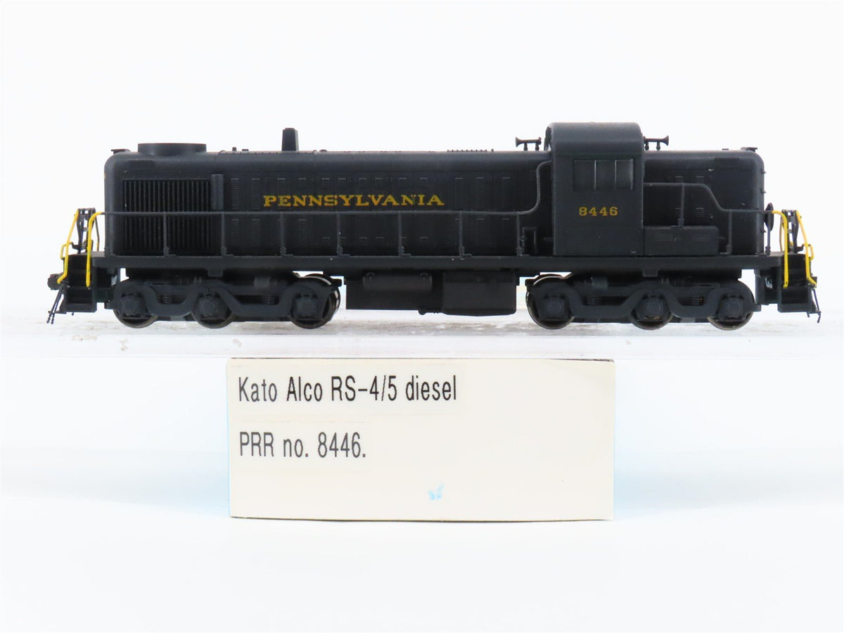 HO Scale Kato PRR Pennsylvania RSD4/5 Diesel Locomotive #8446