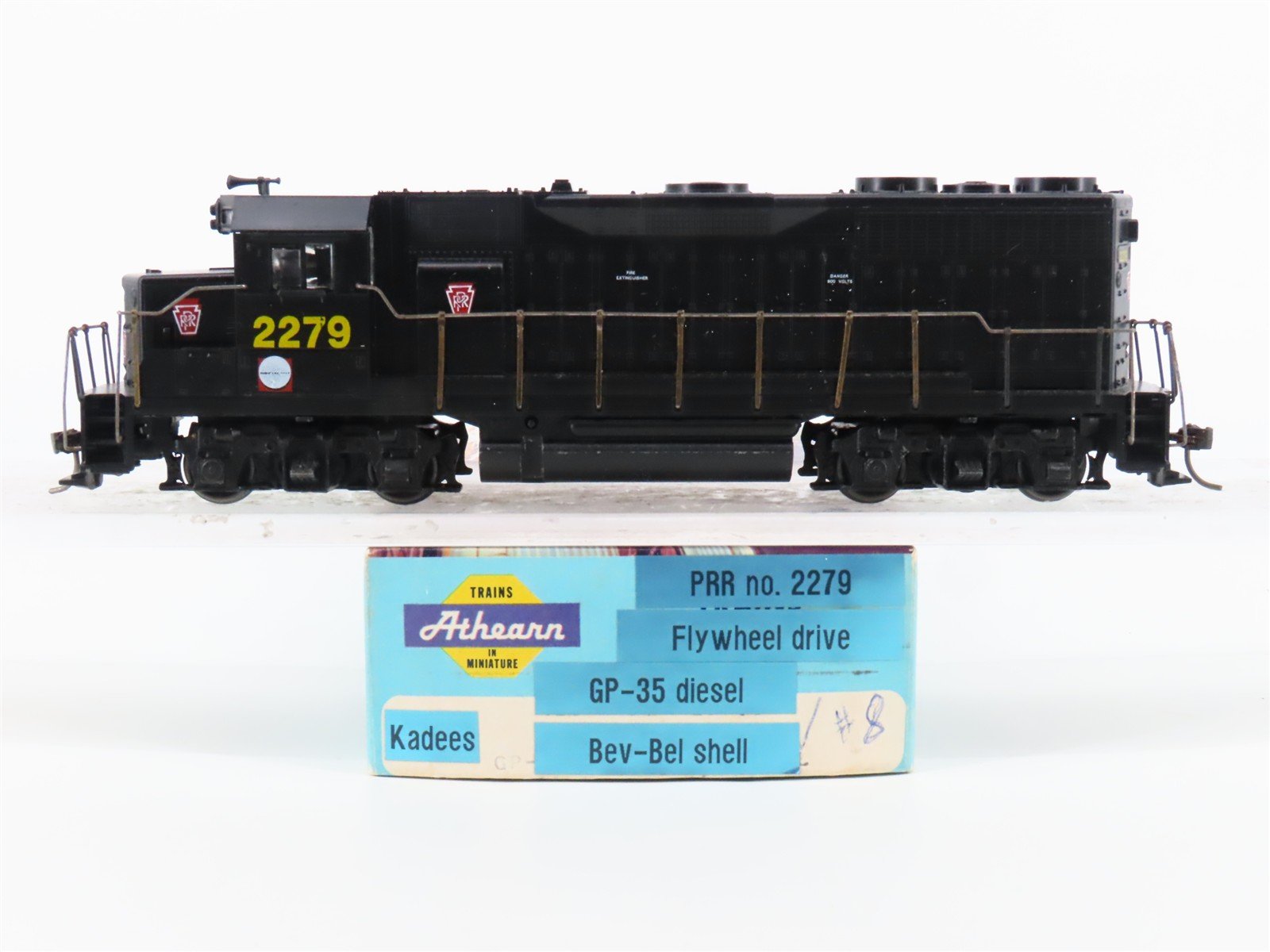 HO Scale Athearn/Bev-Bel PRR Pennsylvania GP35 Diesel Locomotive #2279