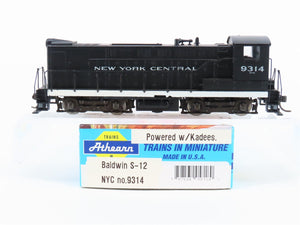 HO Scale Athearn NYC New York Central S-12 Diesel Locomotive #9314