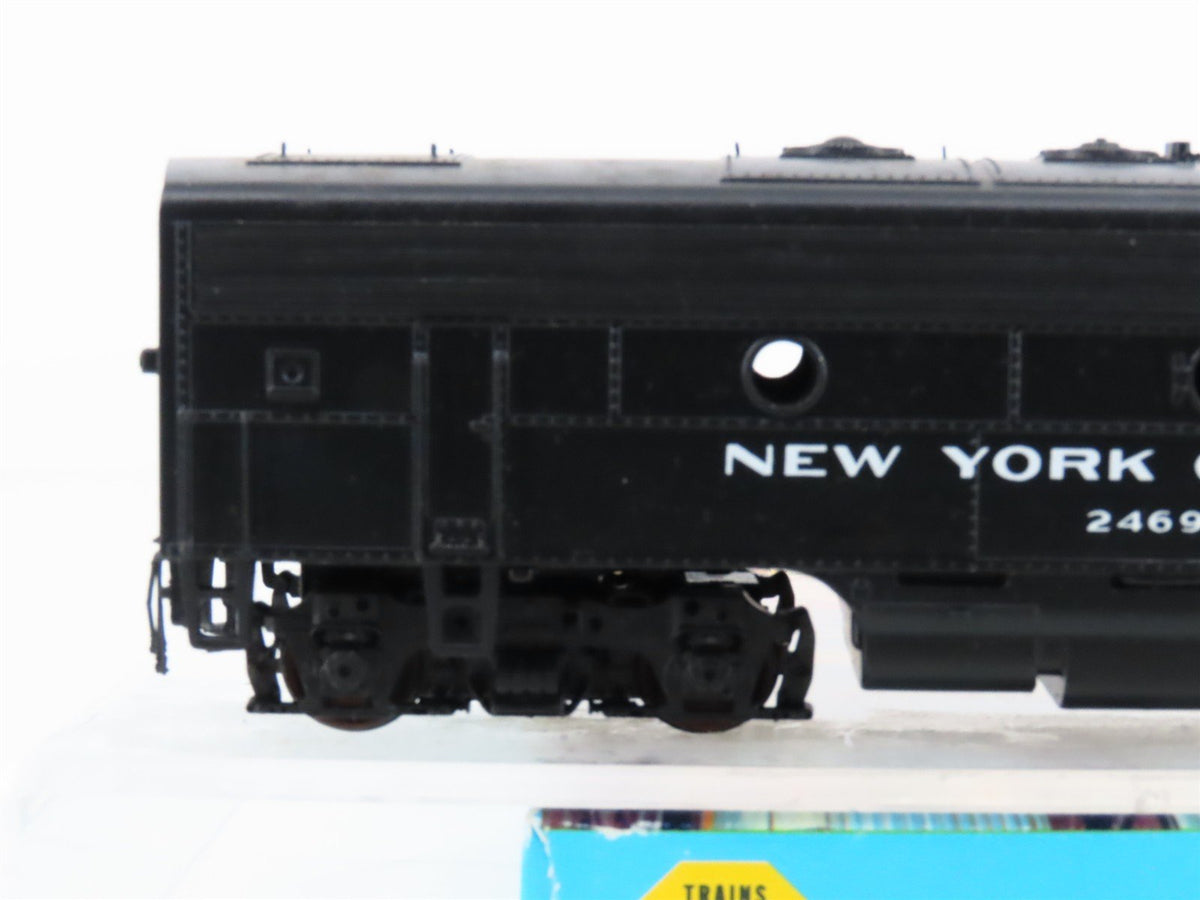 HO Scale Athearn NYC New York Central F7B Diesel Loco #2469 Custom &amp; UNPOWERED