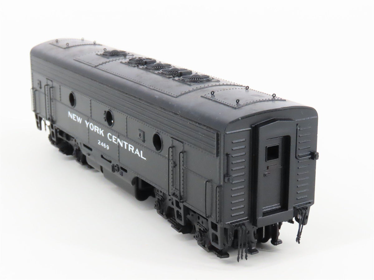 HO Scale Athearn NYC New York Central F7B Diesel Loco #2469 Custom &amp; UNPOWERED