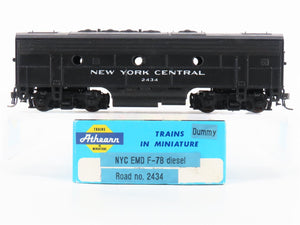 HO Scale Athearn NYC New York Central F7B Diesel Loco #2434 Custom & UNPOWERED