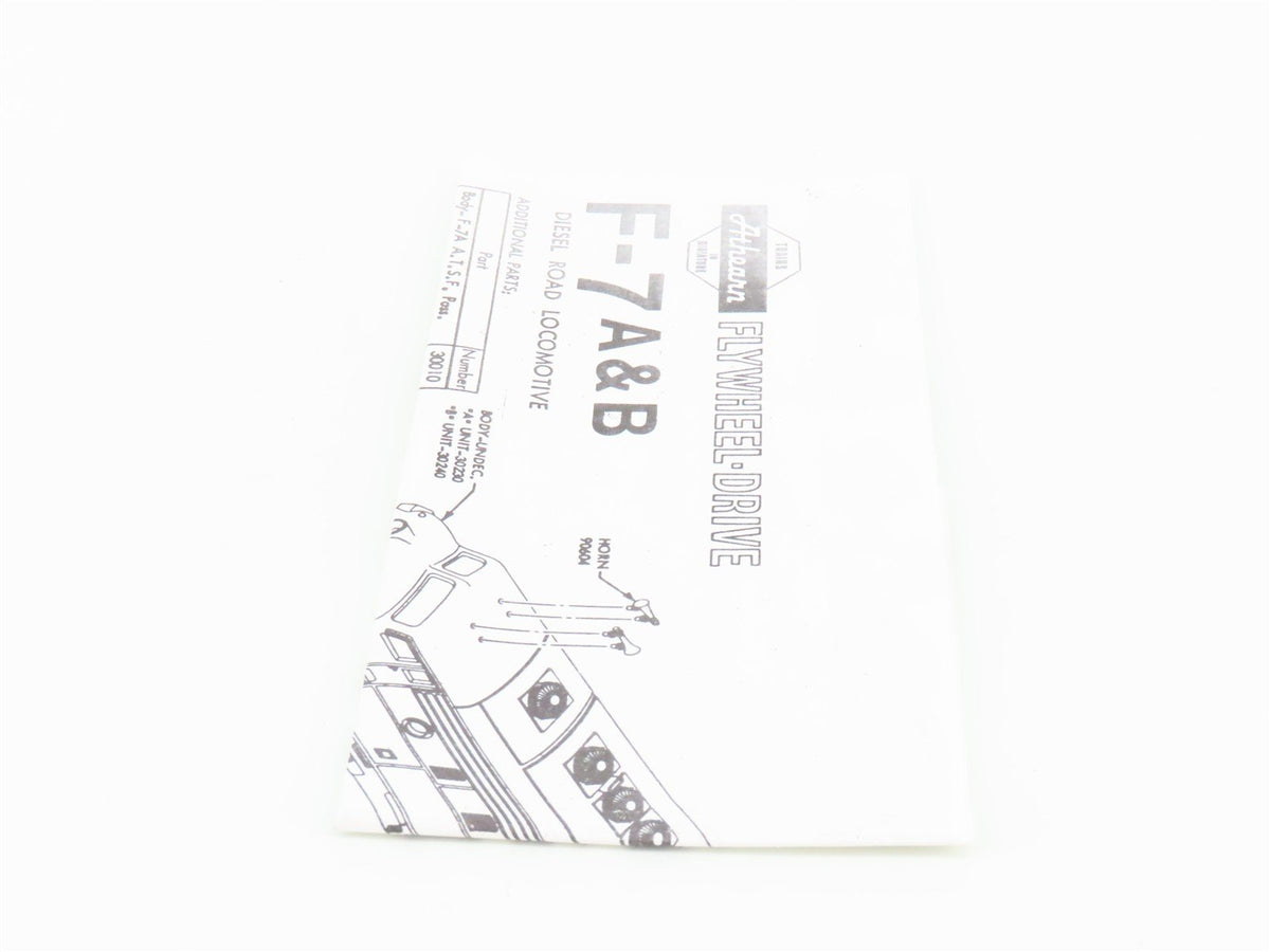 HO Scale Athearn NYC New York Central F7B Diesel Loco #2434 Custom &amp; UNPOWERED