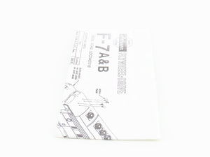 HO Scale Athearn NYC New York Central F7B Diesel Loco #2434 Custom & UNPOWERED