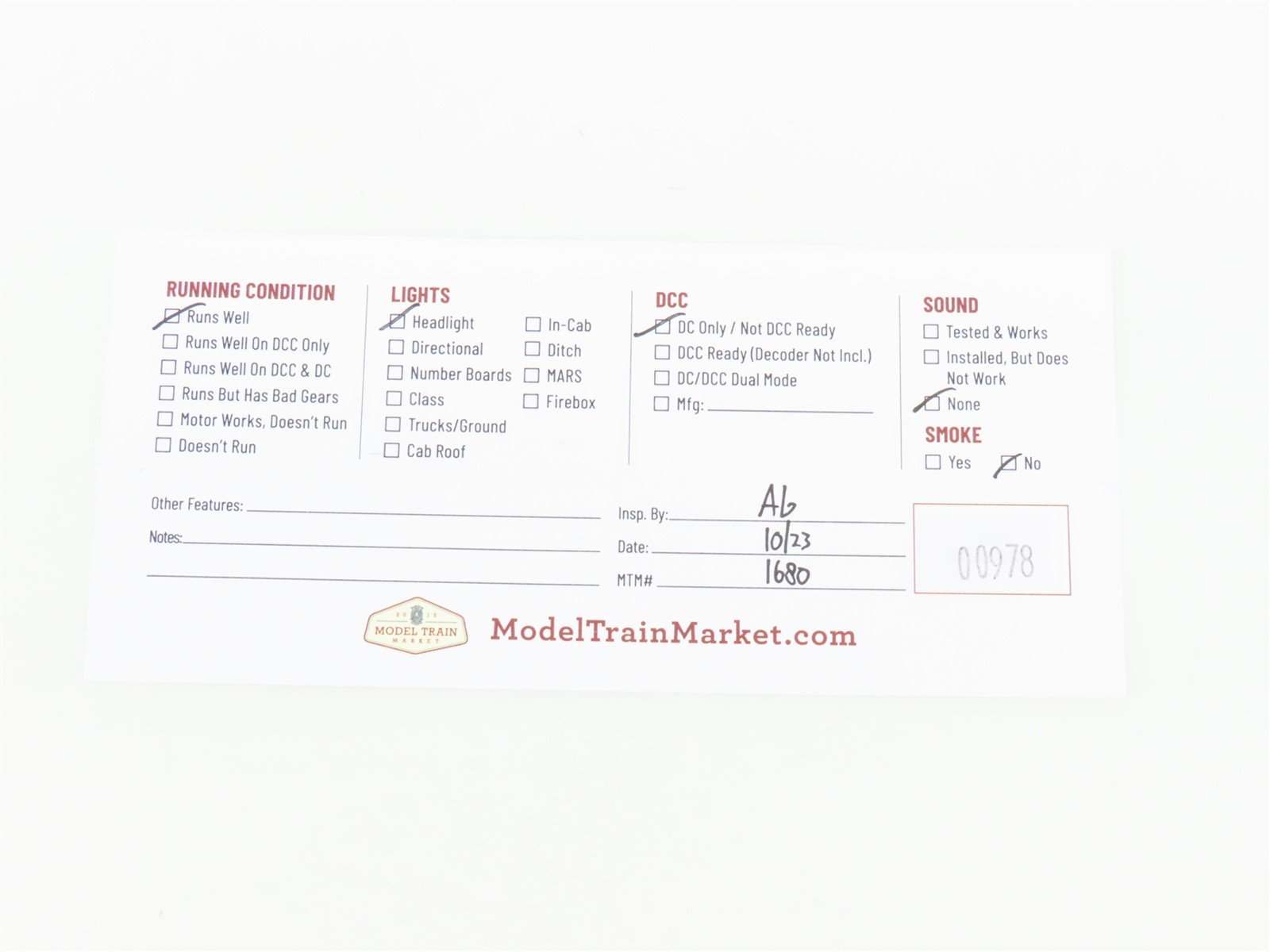 HO Scale Atlas PC Penn Central S-3 Diesel Locomotive #9780 CUSTOM