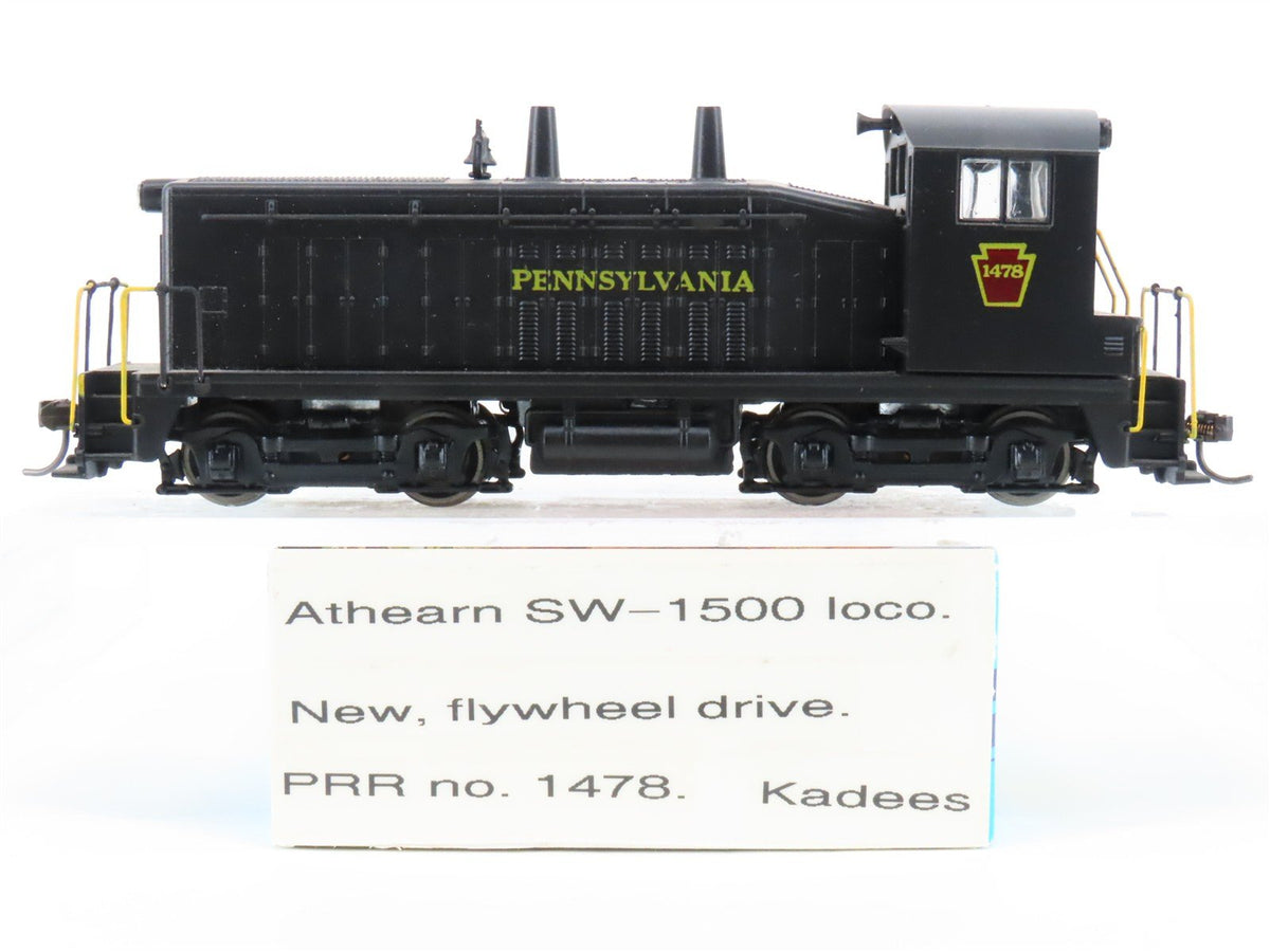 HO Scale Athearn PRR Pennsylvania SW1500 Diesel Locomotive #1478