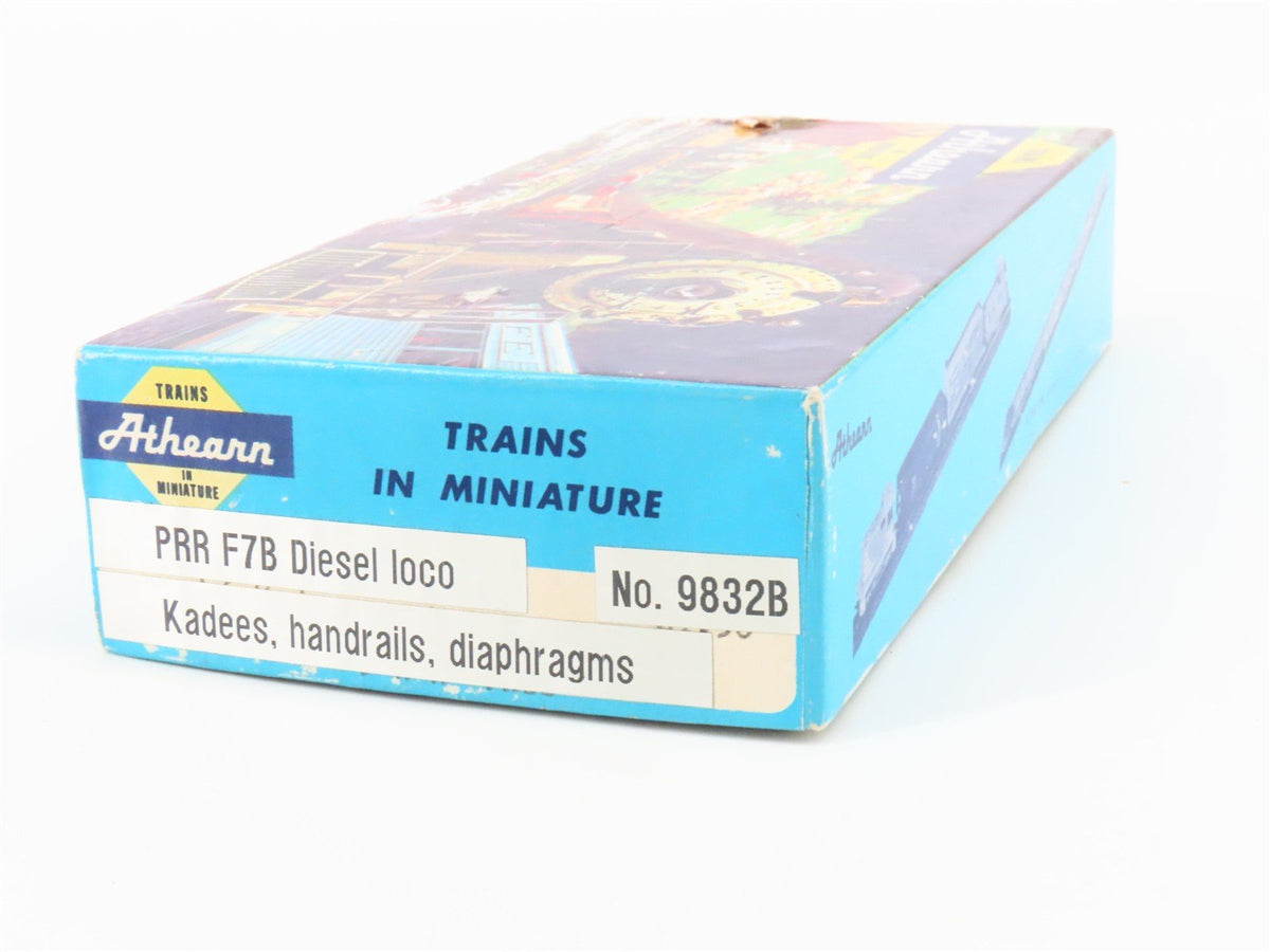 HO Scale Athearn PRR Pennsylvania F7B Diesel Loco #9832B UNPOWERED/Customized