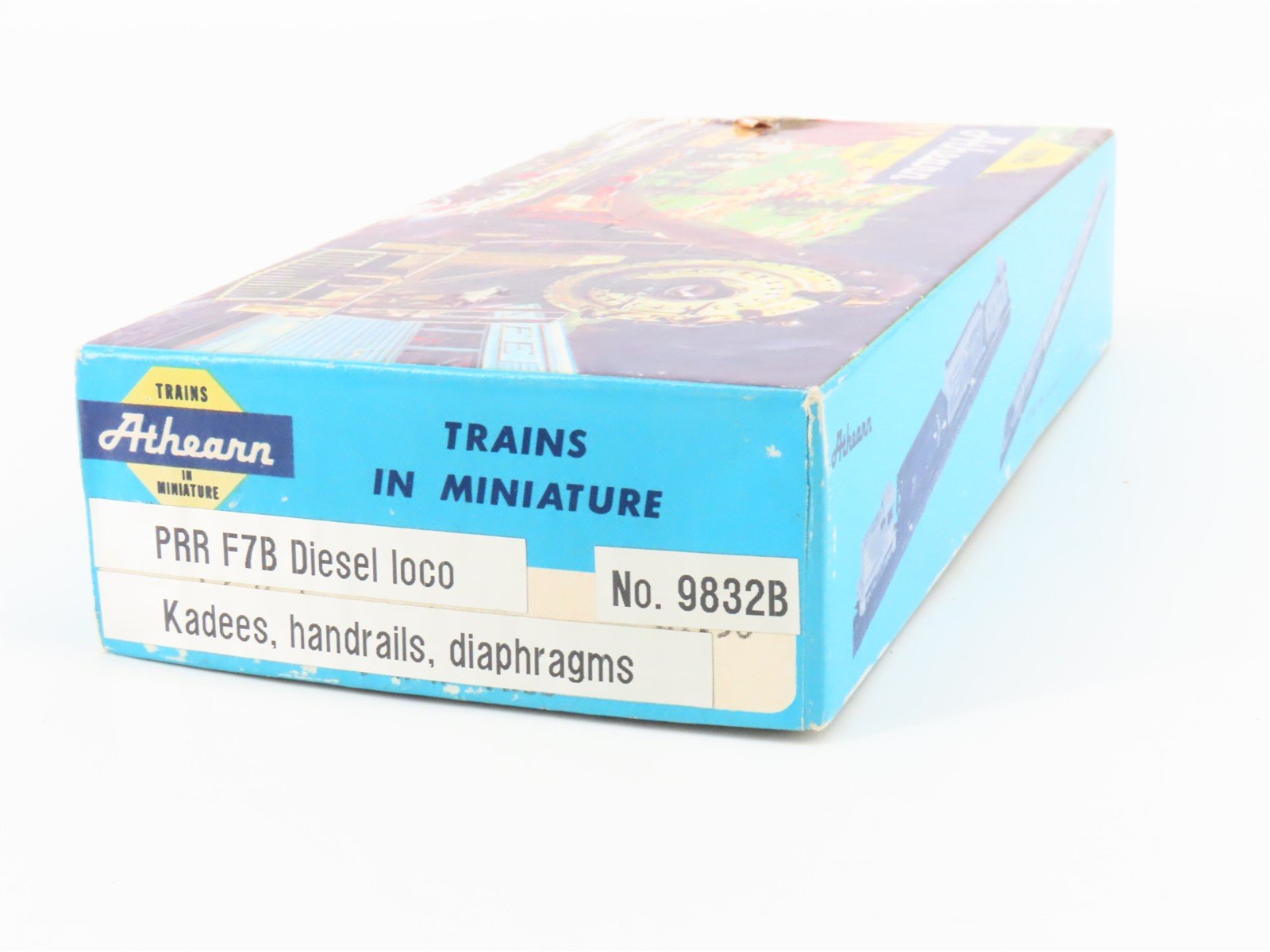 HO Scale Athearn PRR Pennsylvania F7B Diesel Loco #9832B UNPOWERED/Customized