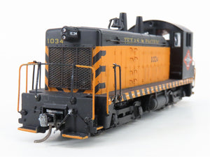 HO Scale Athearn T&P Texas & Pacific SW1500 Diesel Locomotive #1034 CUSTOM