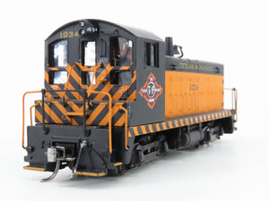 HO Scale Athearn T&P Texas & Pacific SW1500 Diesel Locomotive #1034 CUSTOM