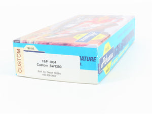 HO Scale Athearn T&P Texas & Pacific SW1500 Diesel Locomotive #1034 CUSTOM