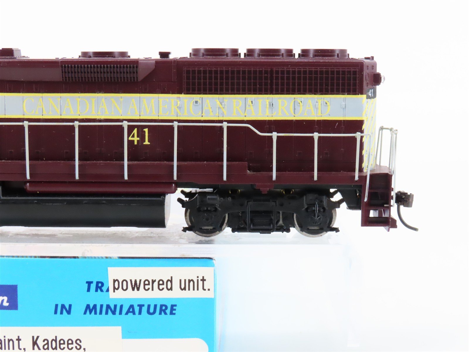 HO Scale Athearn Canadian American GP38-2 Diesel Locomotive #41 CUSTOM