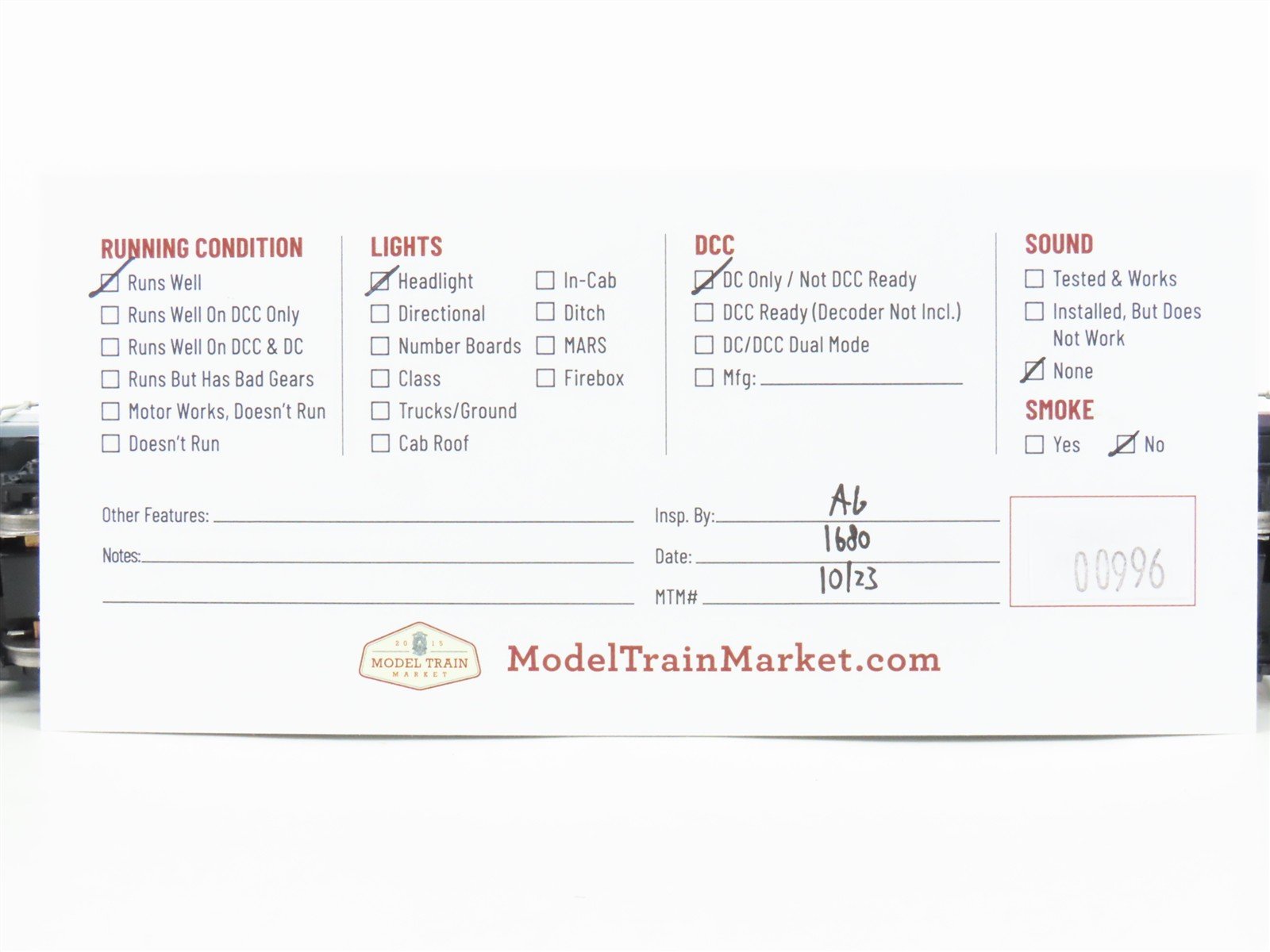 HO Scale Athearn Canadian American GP38-2 Diesel Locomotive #41 CUSTOM