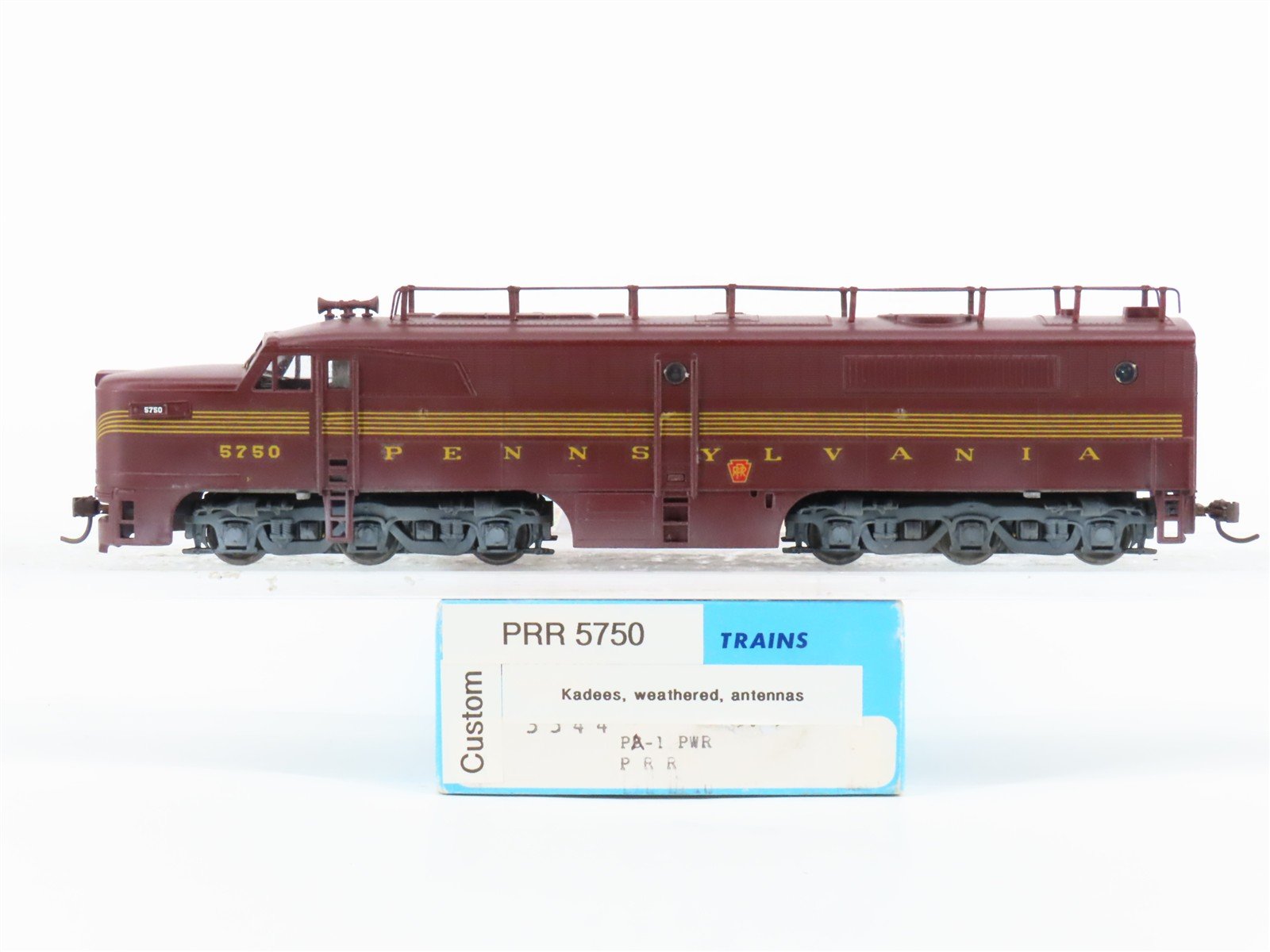 HO Scale Athearn PRR Pennsylvania PA1 Diesel Locomotive #5750 CUSTOM