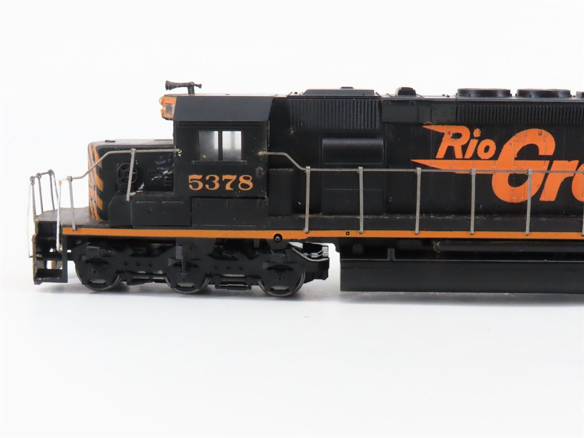 HO Scale Athearn DRGW Rio Grande SD40T-2 Diesel Locomotive #5378