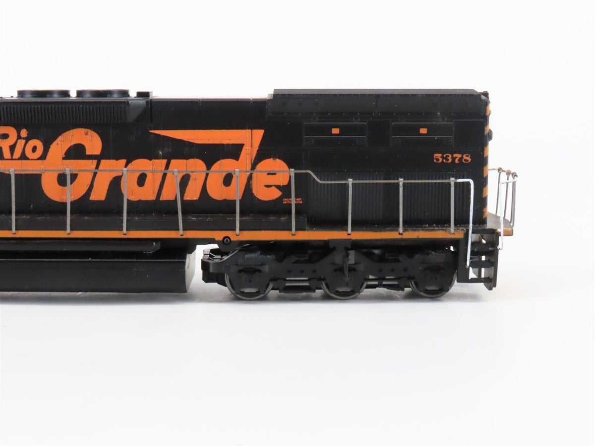 HO Scale Athearn DRGW Rio Grande SD40T-2 Diesel Locomotive #5378