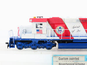 HO Scale Athearn BN Burlington Northern Bicentennial SD40-2 Diesel Loco #1976