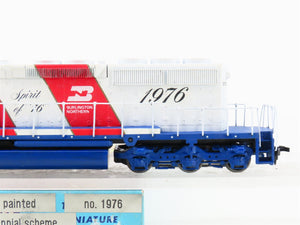 HO Scale Athearn BN Burlington Northern Bicentennial SD40-2 Diesel Loco #1976