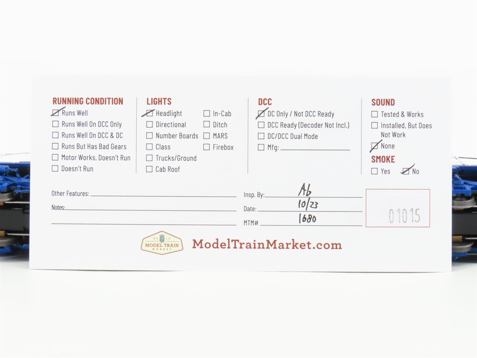 HO Scale Athearn BN Burlington Northern Bicentennial SD40-2 Diesel Loco #1976