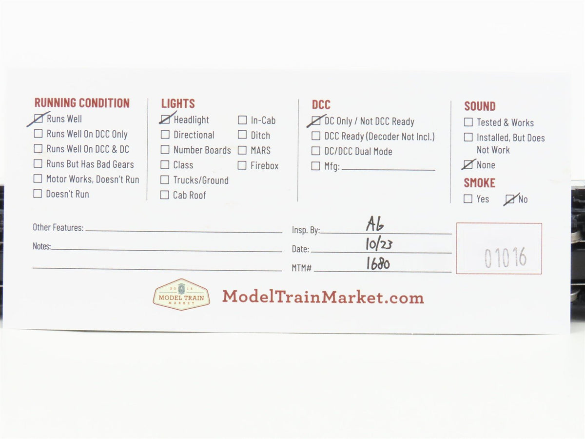 HO Scale Athearn NH New Haven SDP40 Diesel Locomotive #6502