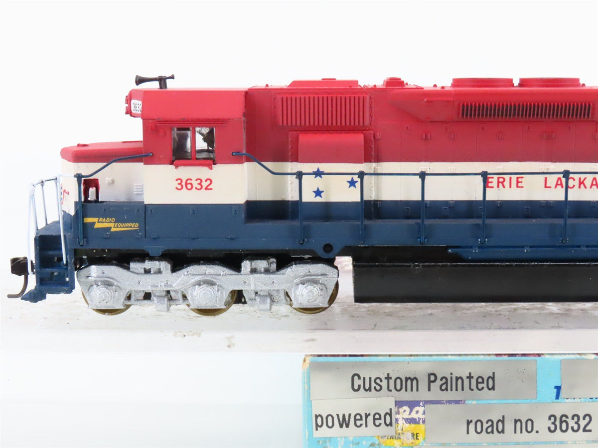 HO Scale Athearn EL Erie Lackawanna SD45 Diesel Locomotive #3632 CUSTOM