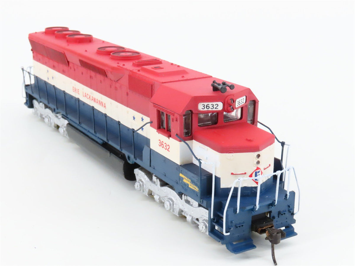 HO Scale Athearn EL Erie Lackawanna SD45 Diesel Locomotive #3632 CUSTOM