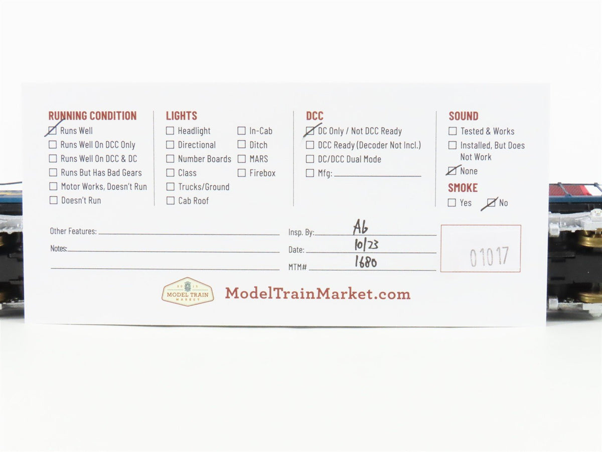 HO Scale Athearn EL Erie Lackawanna SD45 Diesel Locomotive #3632 CUSTOM