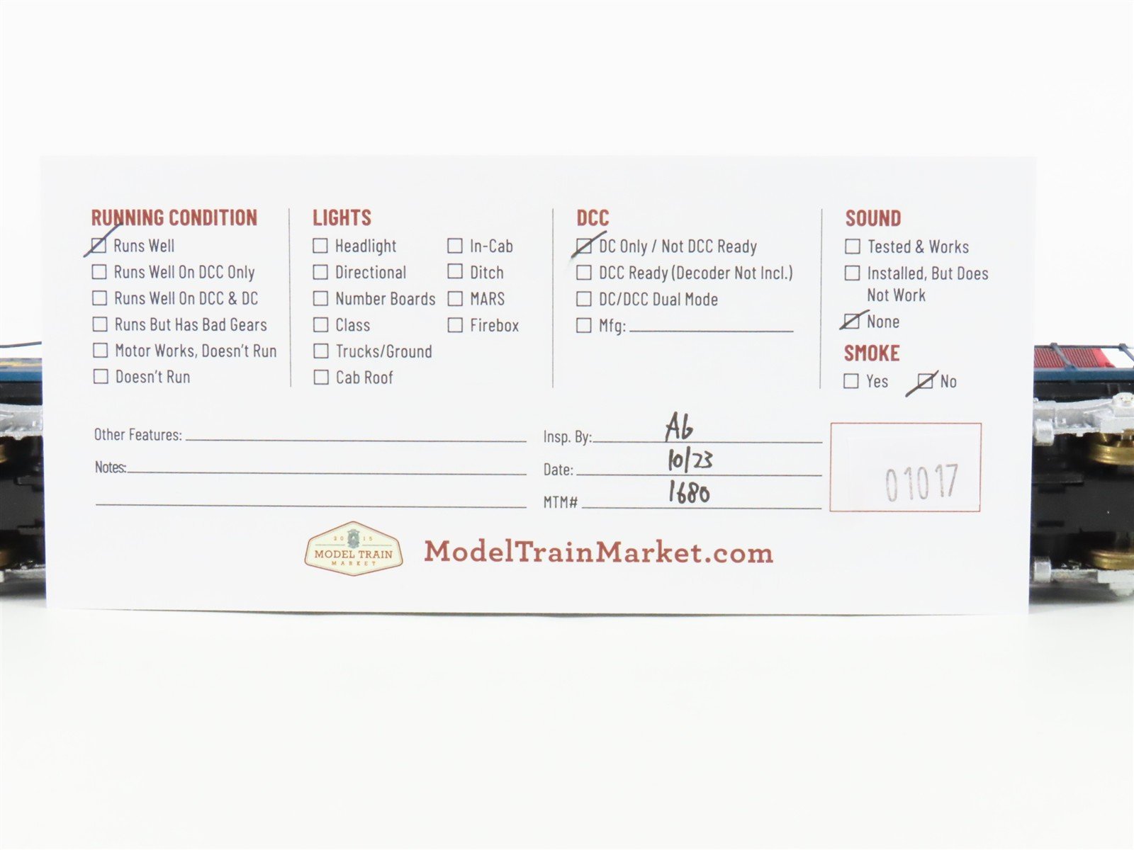 HO Scale Athearn EL Erie Lackawanna SD45 Diesel Locomotive #3632 CUSTOM