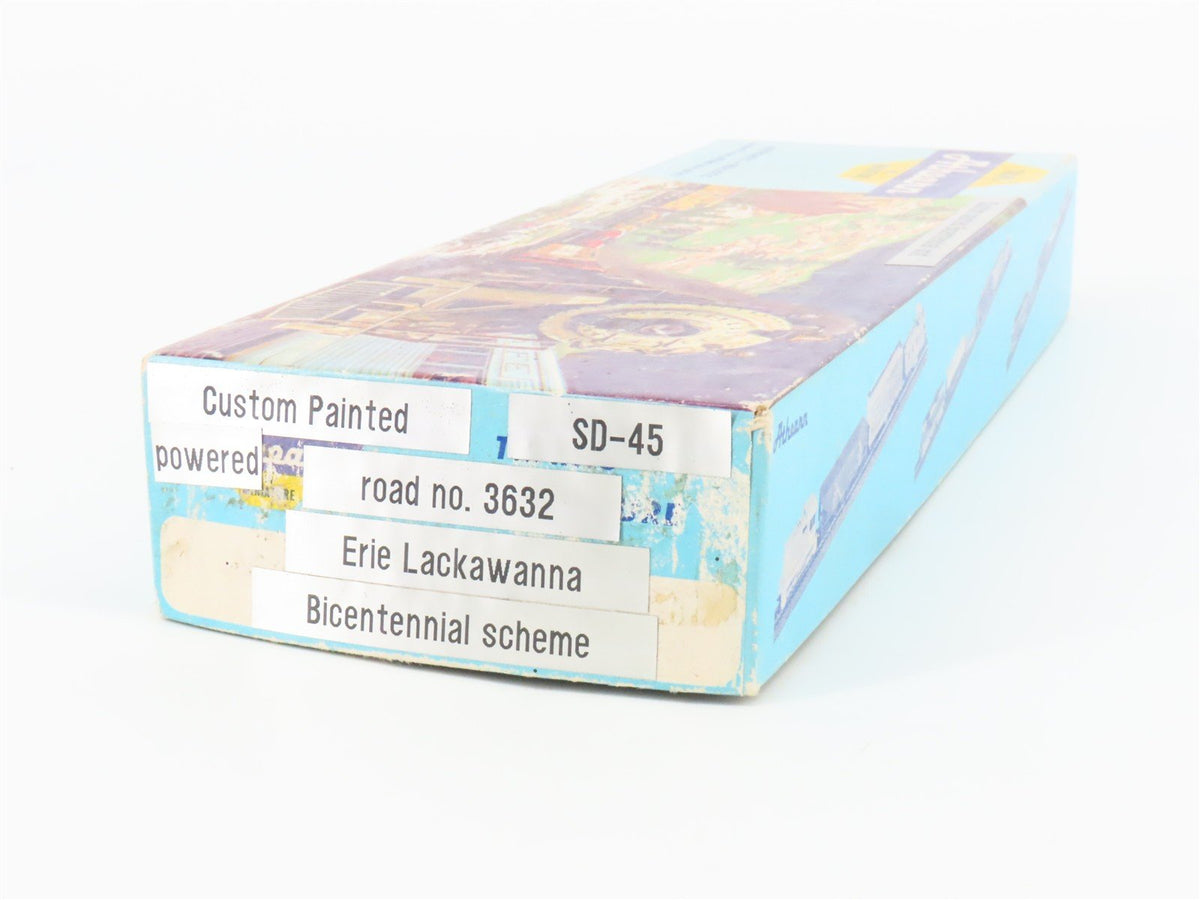 HO Scale Athearn EL Erie Lackawanna SD45 Diesel Locomotive #3632 CUSTOM