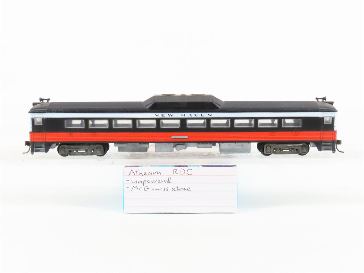 HO Scale Athearn NH New Haven RDC-3 Diesel Locomotive UNPOWERED