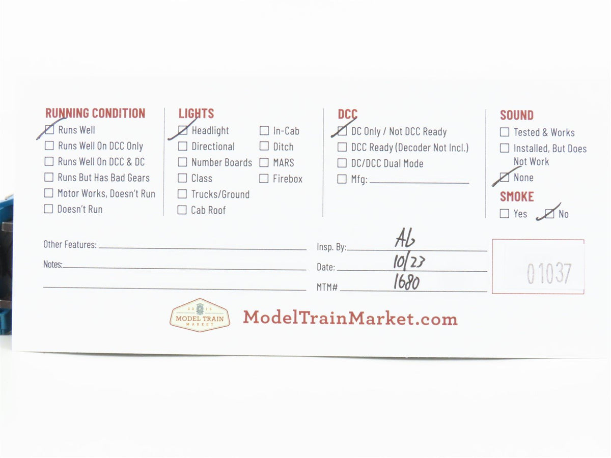 HO Scale Athearn SCL Seaboard Coast Line Bicentennial U36B Diesel Loco #1776