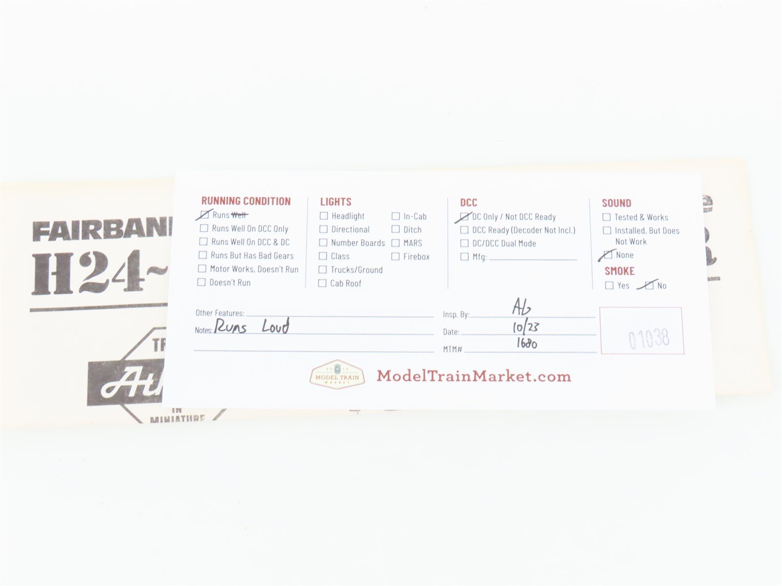 HO Scale Athearn RDG Reading H24-66 Diesel Locomotive #805 CUSTOM