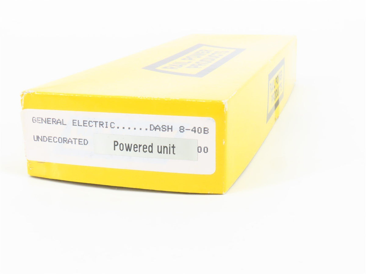 HO Scale Rail Power Central Railroad Dash 8-40B Diesel Locomotive #7985 CUSTOM