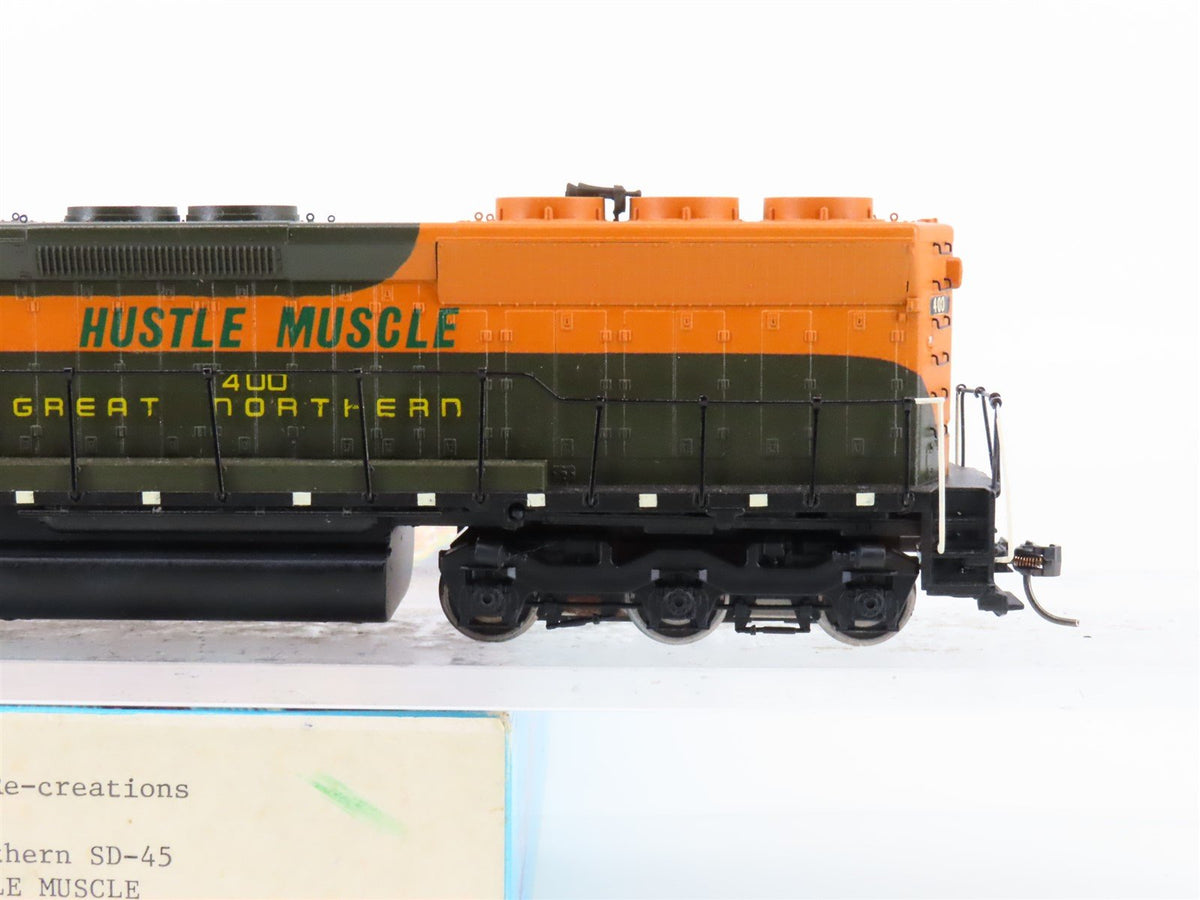 HO Scale Athearn/Northern Re-Creations GN &quot;Hustle Muscle&quot; SD45 Diesel #400