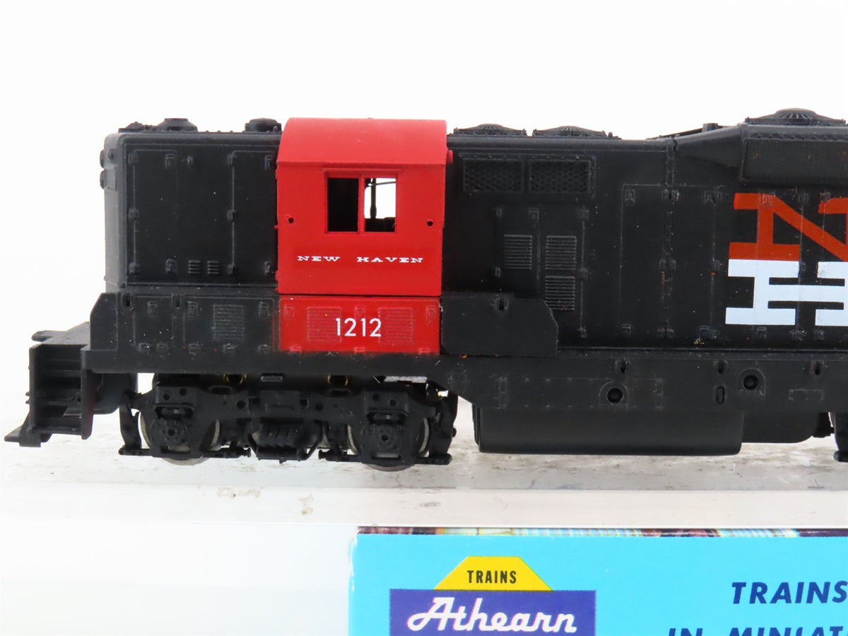 HO Scale Athearn NH New Haven GP9 Diesel Locomotive #1212 CUSTOM