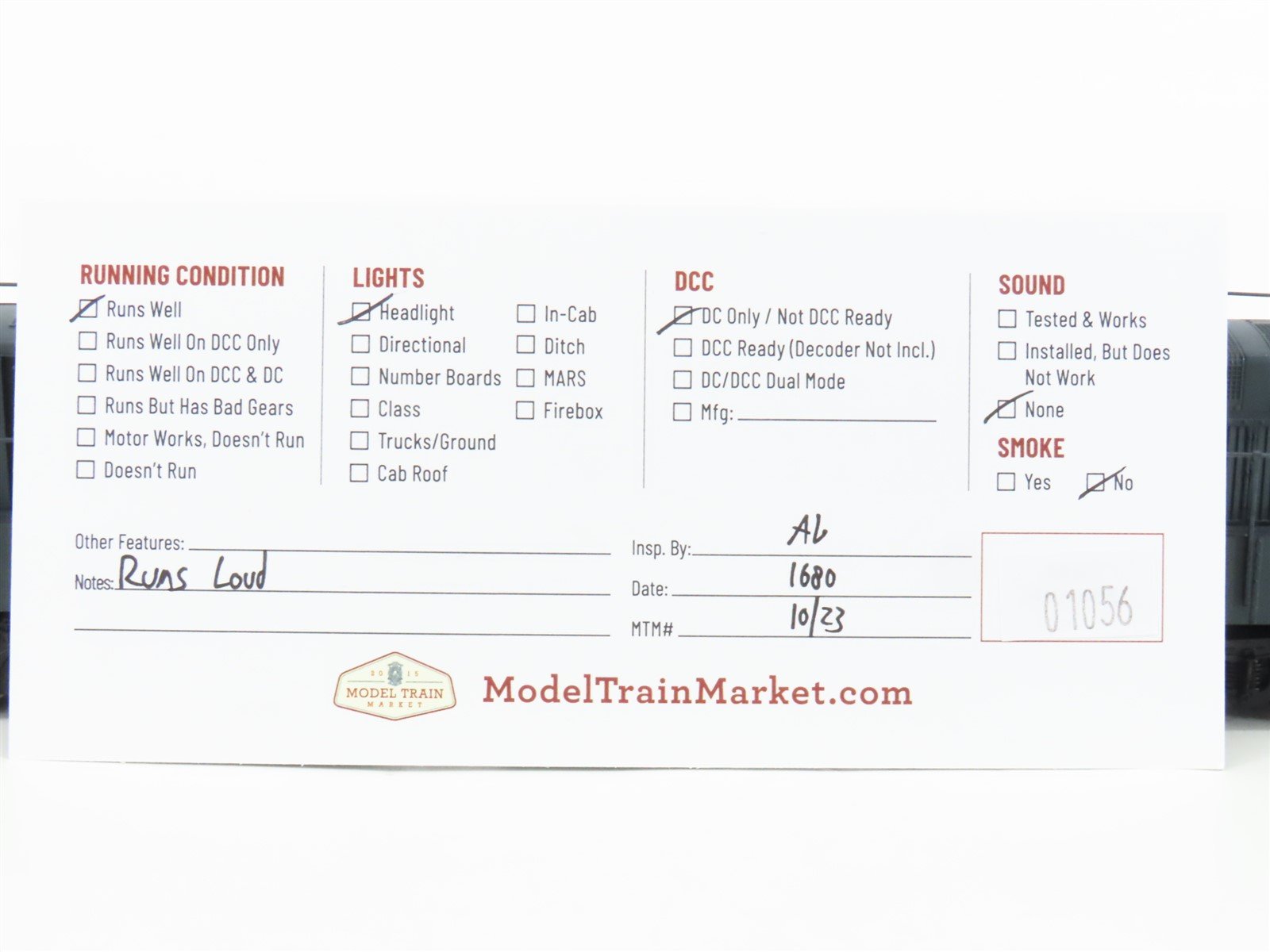 HO Scale Athearn 4301 PRR Pennsylvania H24-66 Diesel Locomotive #8707 CUSTOM