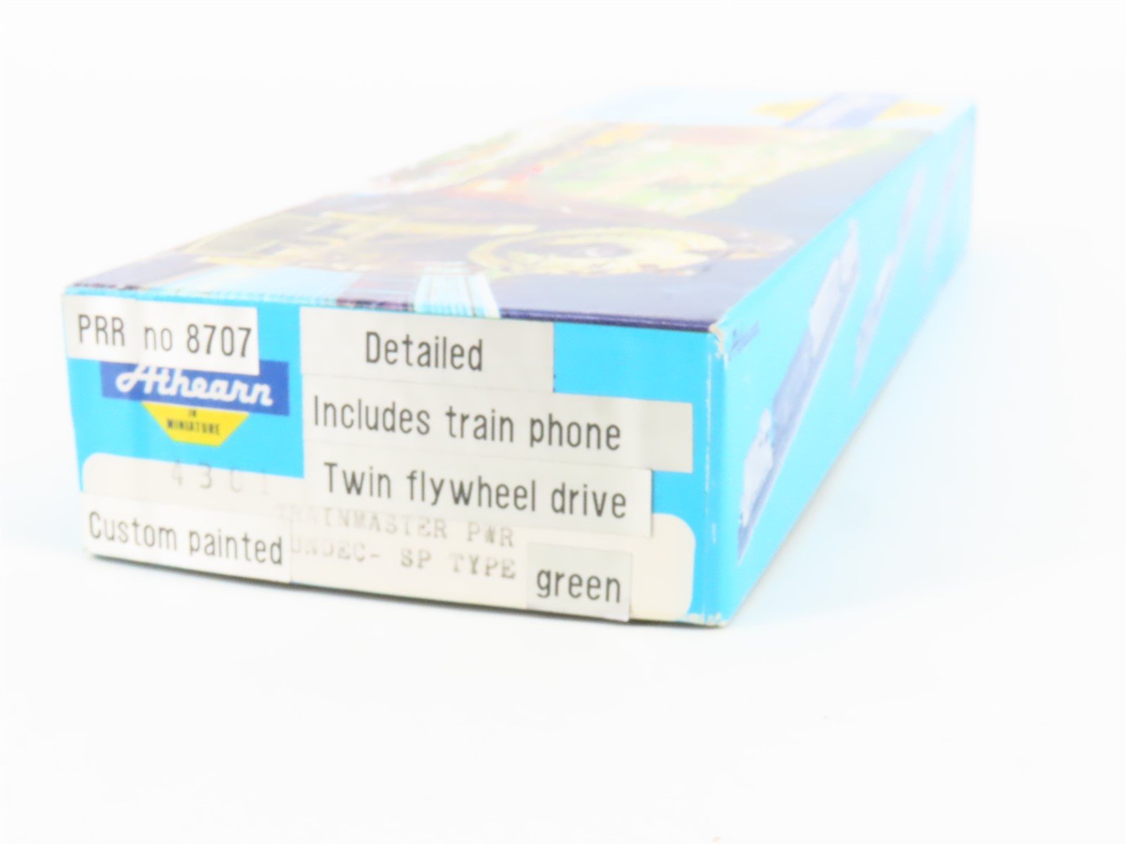 HO Scale Athearn 4301 PRR Pennsylvania H24-66 Diesel Locomotive #8707 CUSTOM