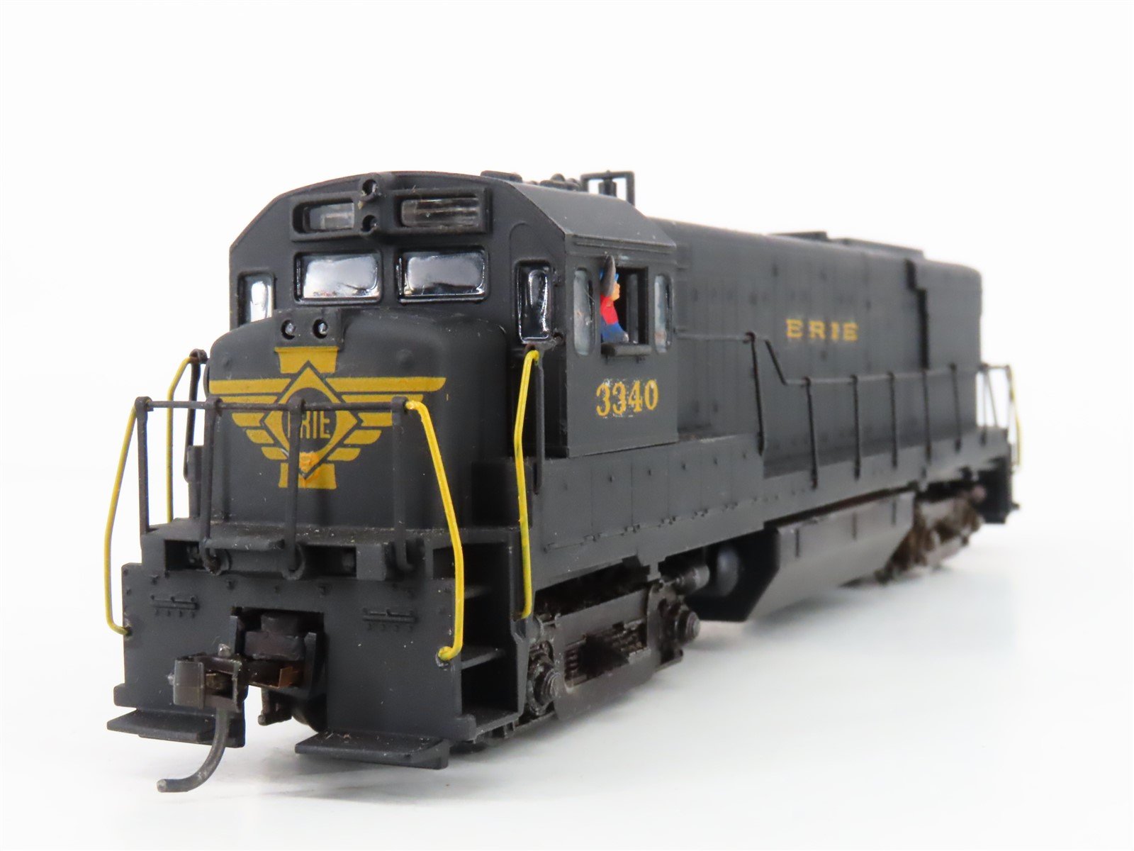 HO Scale Athearn Erie Railway U28B Diesel Locomotive #3340 CUSTOM
