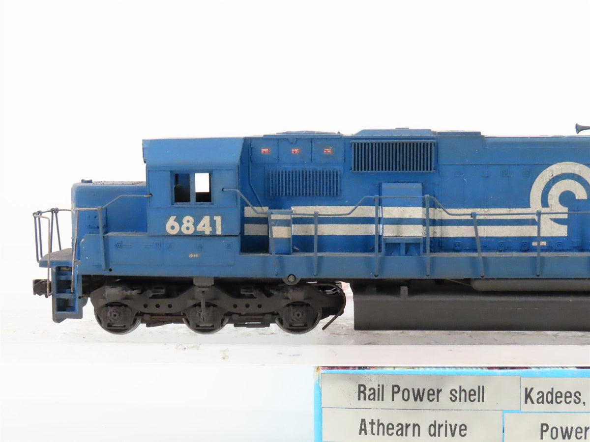 HO Scale Rail Power CR Conrail SD60 Diesel Locomotive #6841 CUSTOM