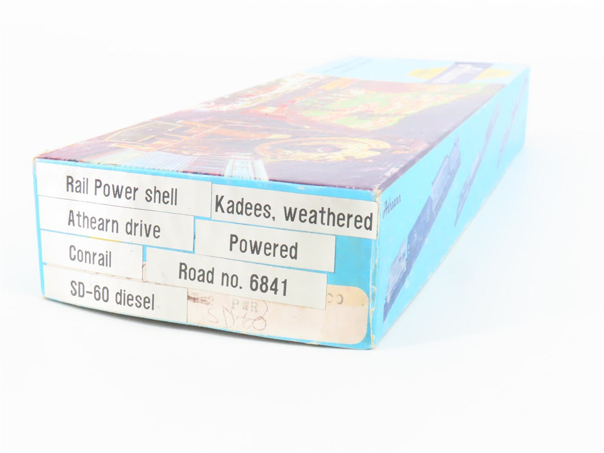 HO Scale Rail Power CR Conrail SD60 Diesel Locomotive #6841 CUSTOM