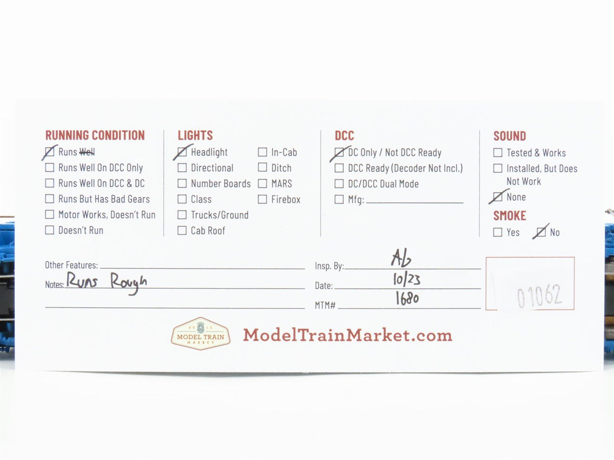 HO Scale Athearn SP Southern Pacific 1984 Olympics SD40-2 Diesel Loco #7347