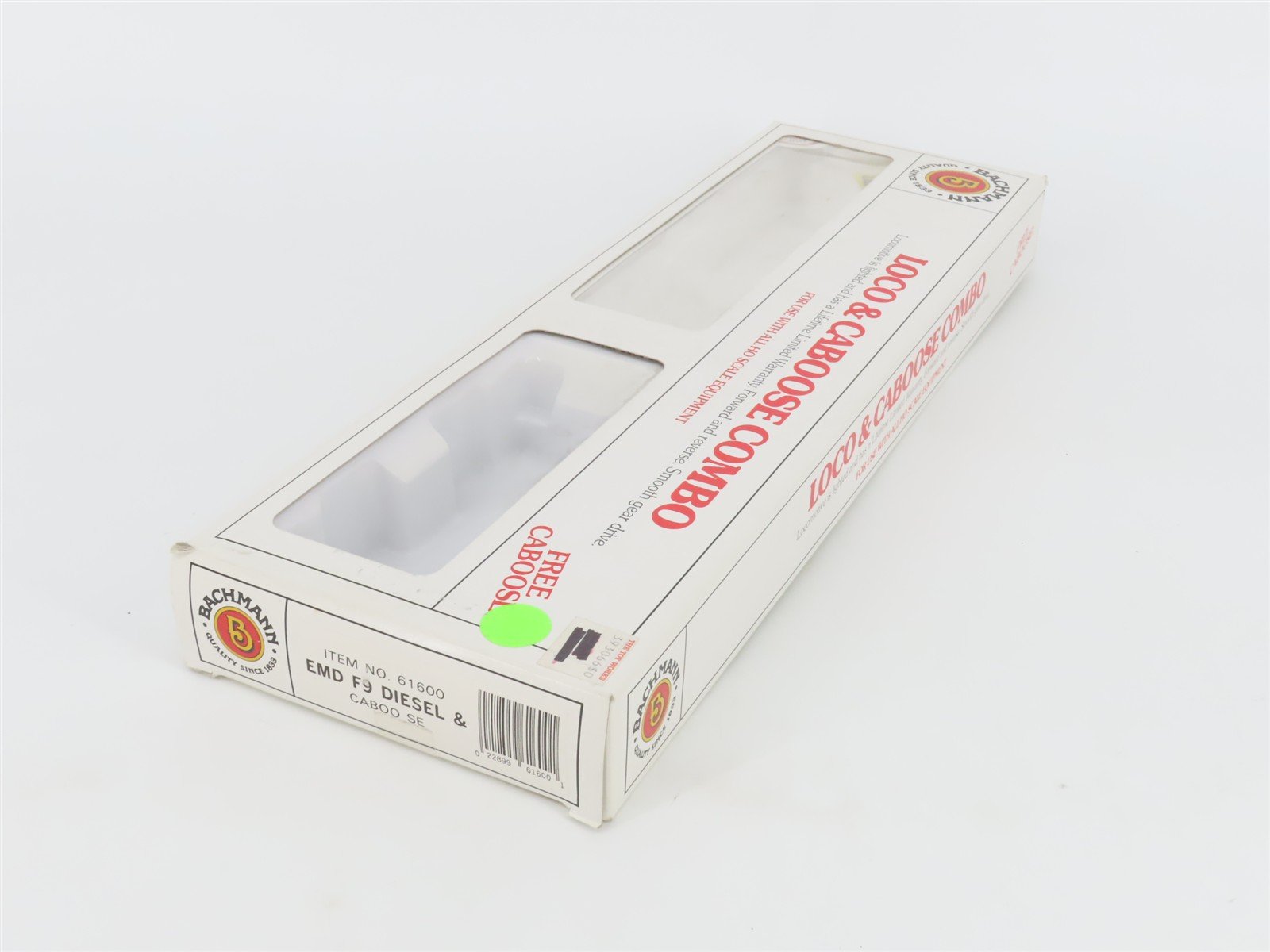 HO Scale Bachmann 61600 UP Union Pacific F9A Diesel Loco #1468 w/Caboose