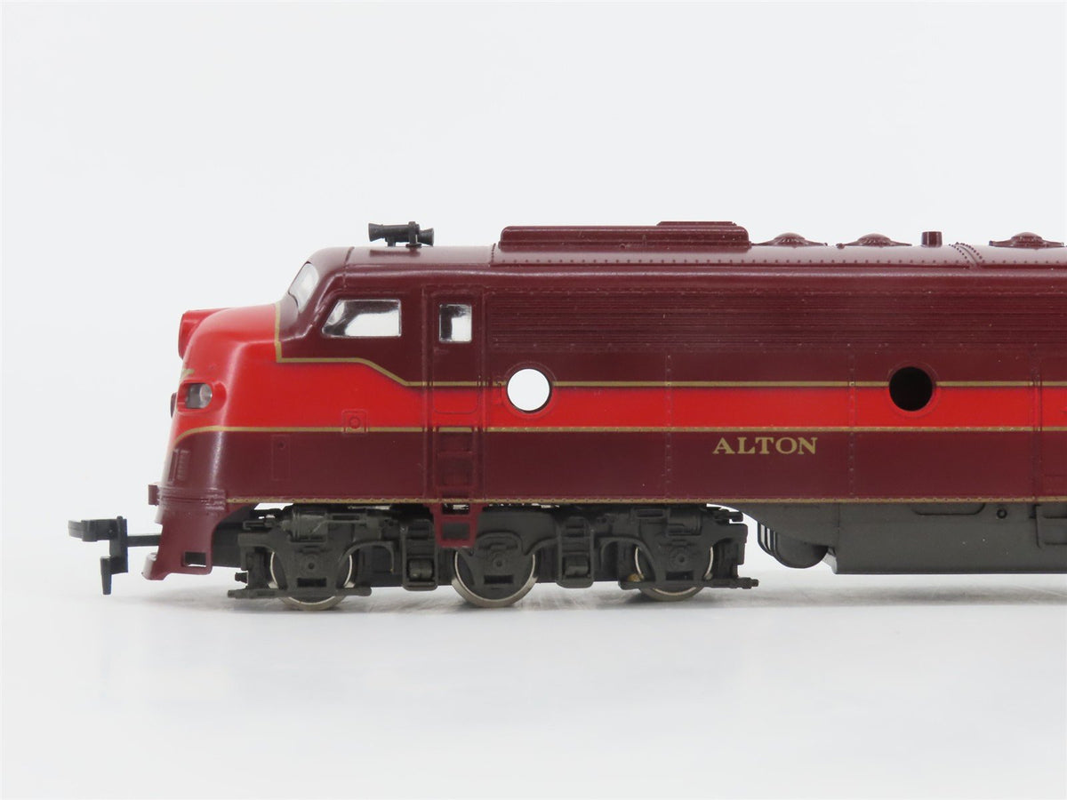 HO Scale Con-Cor 917 GMO Gulf Mobile &amp; Ohio E8 A/A Diesel Locomotive Set