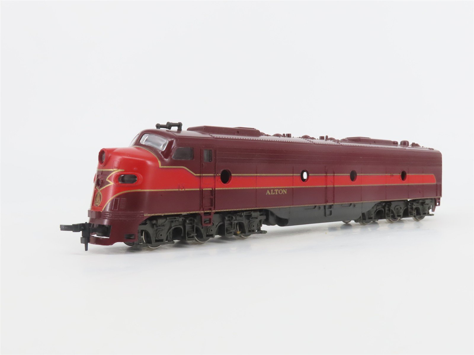HO Scale Con-Cor 917 GMO Gulf Mobile & Ohio E8 A/A Diesel Locomotive Set